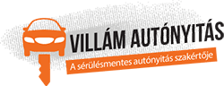 Villám autónyitás logo